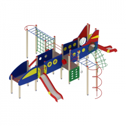 Детский игровой комплекс Аэроплан 1204